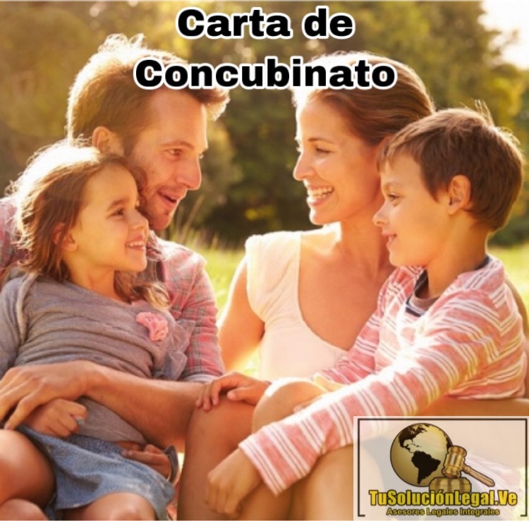 CARTA DE CONCUBINATO SU UTILIDAD - tusolucionlegal