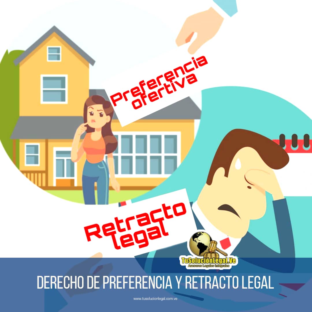 DERECHO DE PREFERENCIA y RETRACTO LEGAL - tusolucionlegal